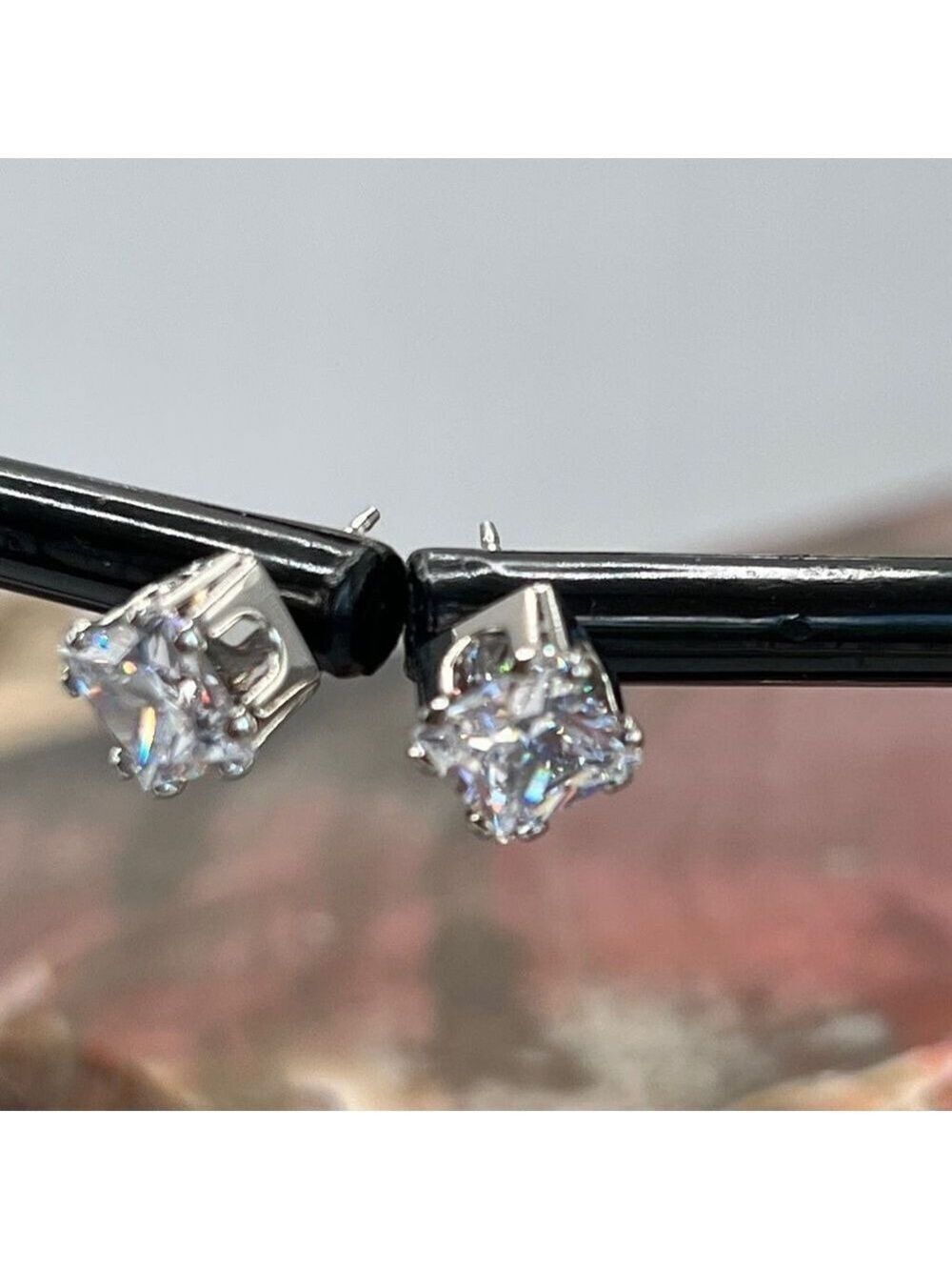 Swarovski Crystals Statement Post Earrings - Picture 10 of 14